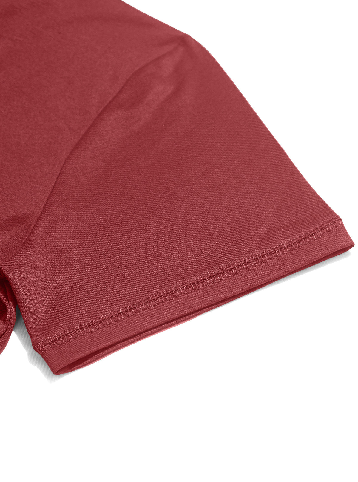 AZUKI cotton-blend four-button pocket polo - Original hemmed short sleeve