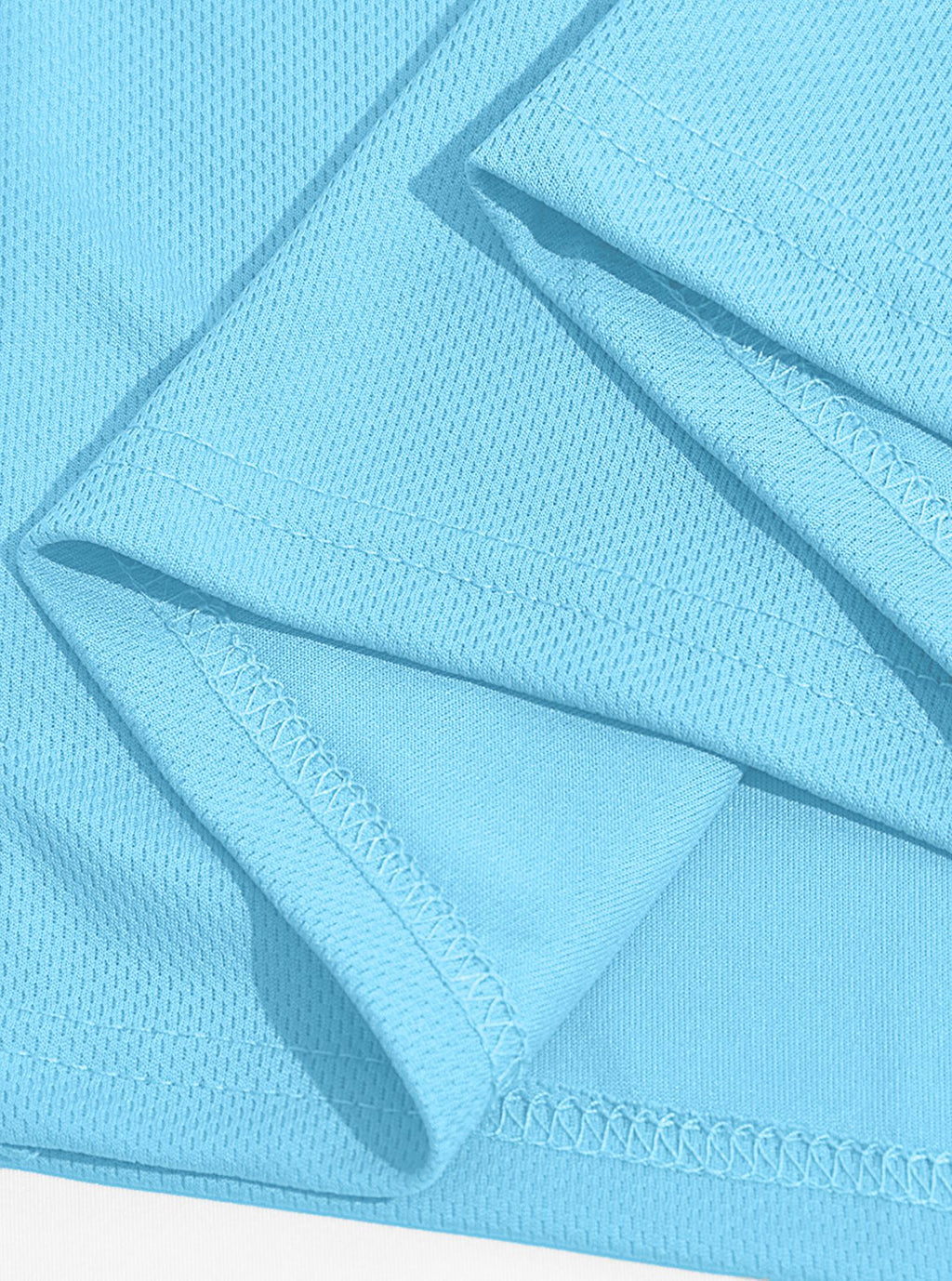 AZUKI long-sleeve birdseye pocket polo - Original hem stitching