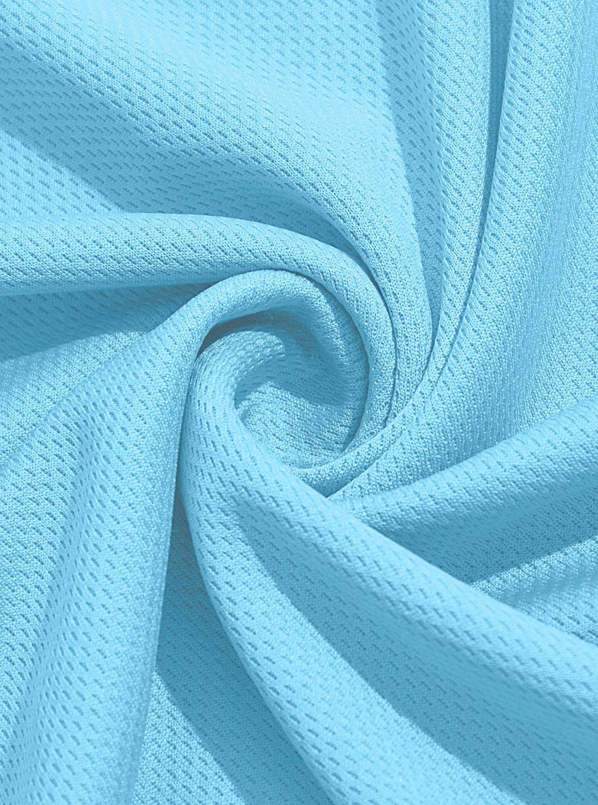 AZUKI long-sleeve birdseye pocket polo - Original birdseye fabric texture