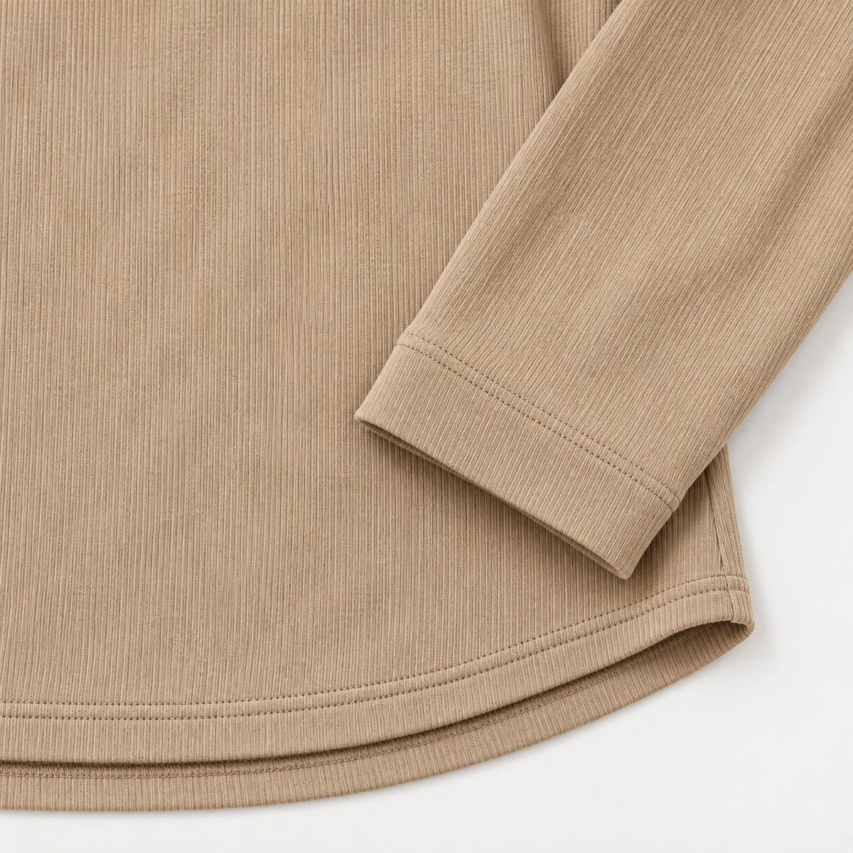 Henley sleeve detail